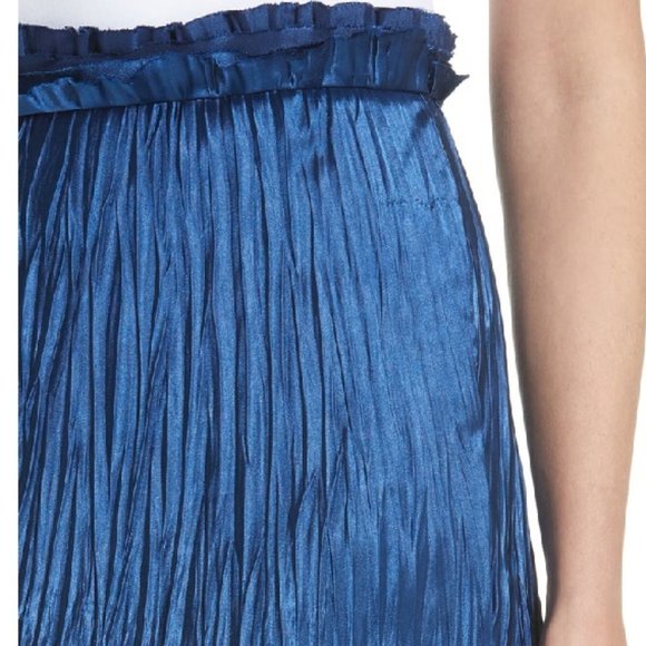 JASON WU Pleated Satin Skirt - Picture 3 of 8